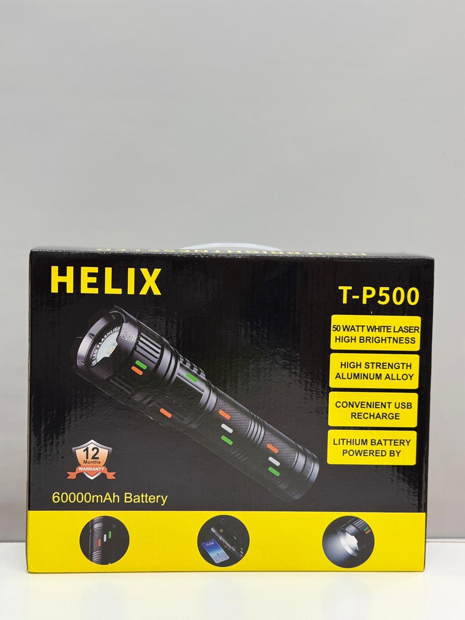 Helix T-P500 LED Flashlight